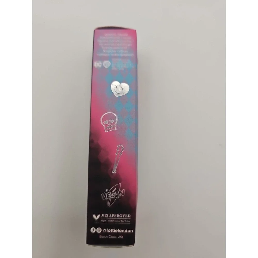 Lottie X Harley Quinn Transforming Lipstick Matte‎ To Glitter #LHQ024 Wanted 107